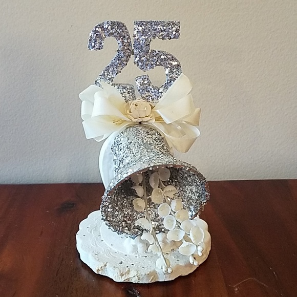 Vintage Party Supplies Vintage 25th Anniversary Cake Topper Poshmark Vintage Party Supplies Vintage 25th Anniversary Cake Topper Poshmark